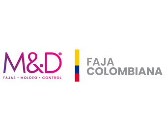 M&D Fajas Colombianas logo