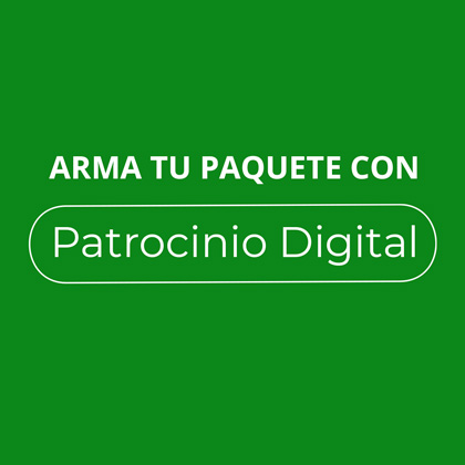 Paquete navidad con patrocinio digital