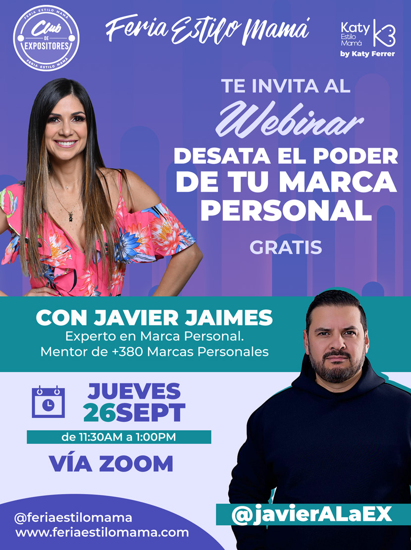 Registro Webinar Desata el poder de tu Marca Personal