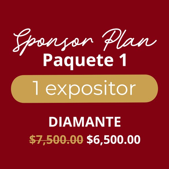 Paquete 1 Diamante (Promo Pago Full) (1 Expositor): $6,500