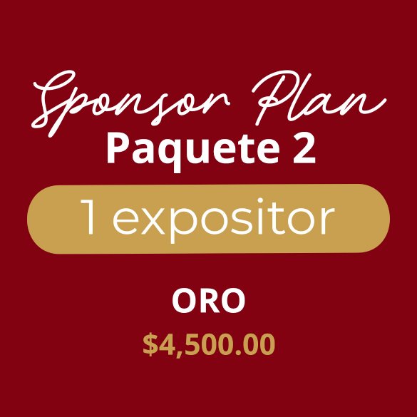 Paquete 2 Oro (1 Expositor): $4,500