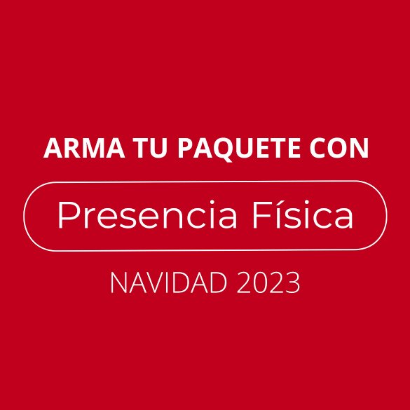 Arma Tu Paquete con Presencia Fsica Navidad 2023