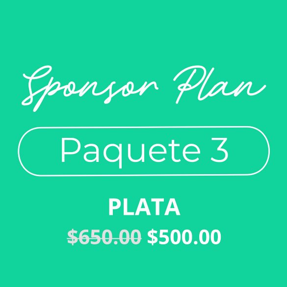 Paquete 3 de Verano Plata - Promo Pago Full