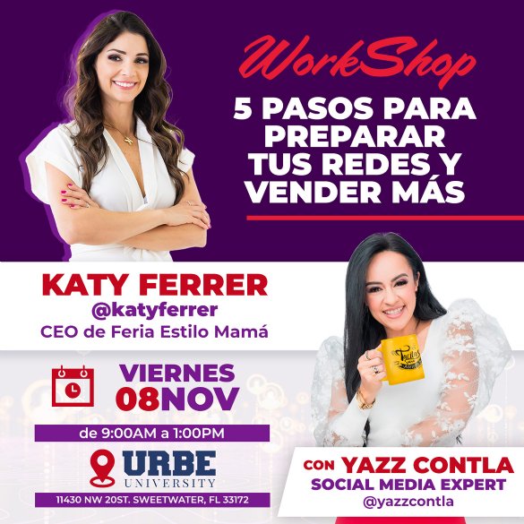 Workshop 5 Pasos para Preparar Tus Redes y Vender Ms